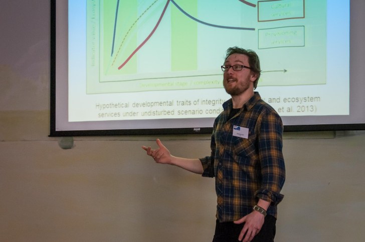 Seb presenting to the  MARS kickoff meeting in Mallorca (photo: Christian Feld)