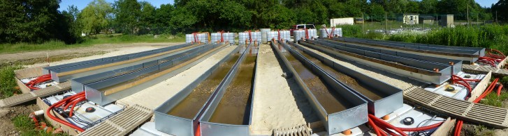 The experimental channels. Image: Aarhus University