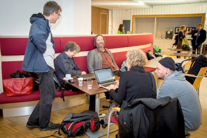 Coming together. The SOLUTIONS GA facilitated scientific exchange and helped the consortium to better get known to each other. Image Deltares