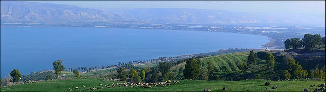 Sea of Galilee in Israel.  Image: Wikipedia