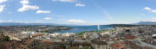 Geneva and Lake Geneva.  Image: Wikimedia | Viktar Palstsiuk