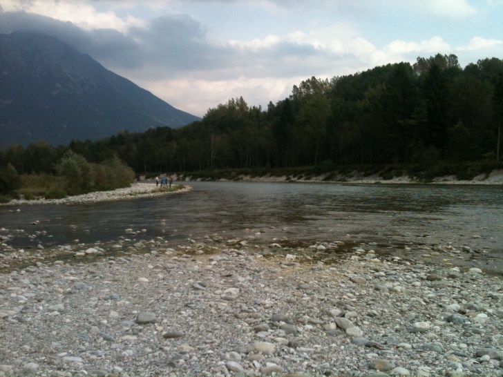 River Piave, Belluno, Italy. Image: Rafaela Schinegger