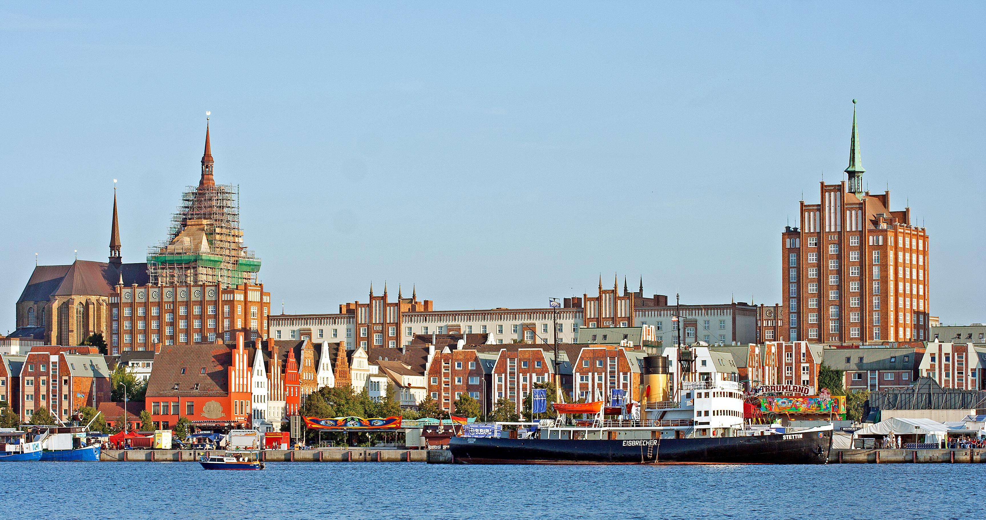 River Warnow at Rostock